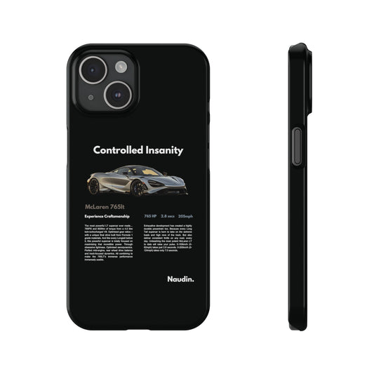 McLaren 765lt | Controlled Insanity | iPhone hoesje