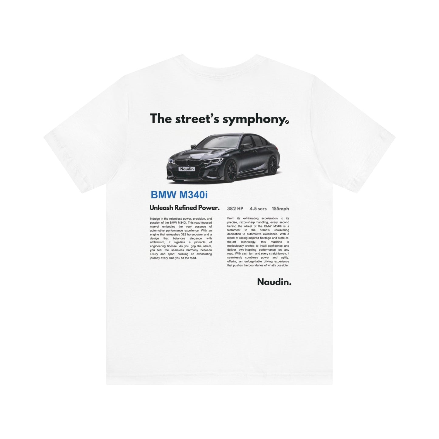 BMW M340i | The street's symphony | T-shirt
