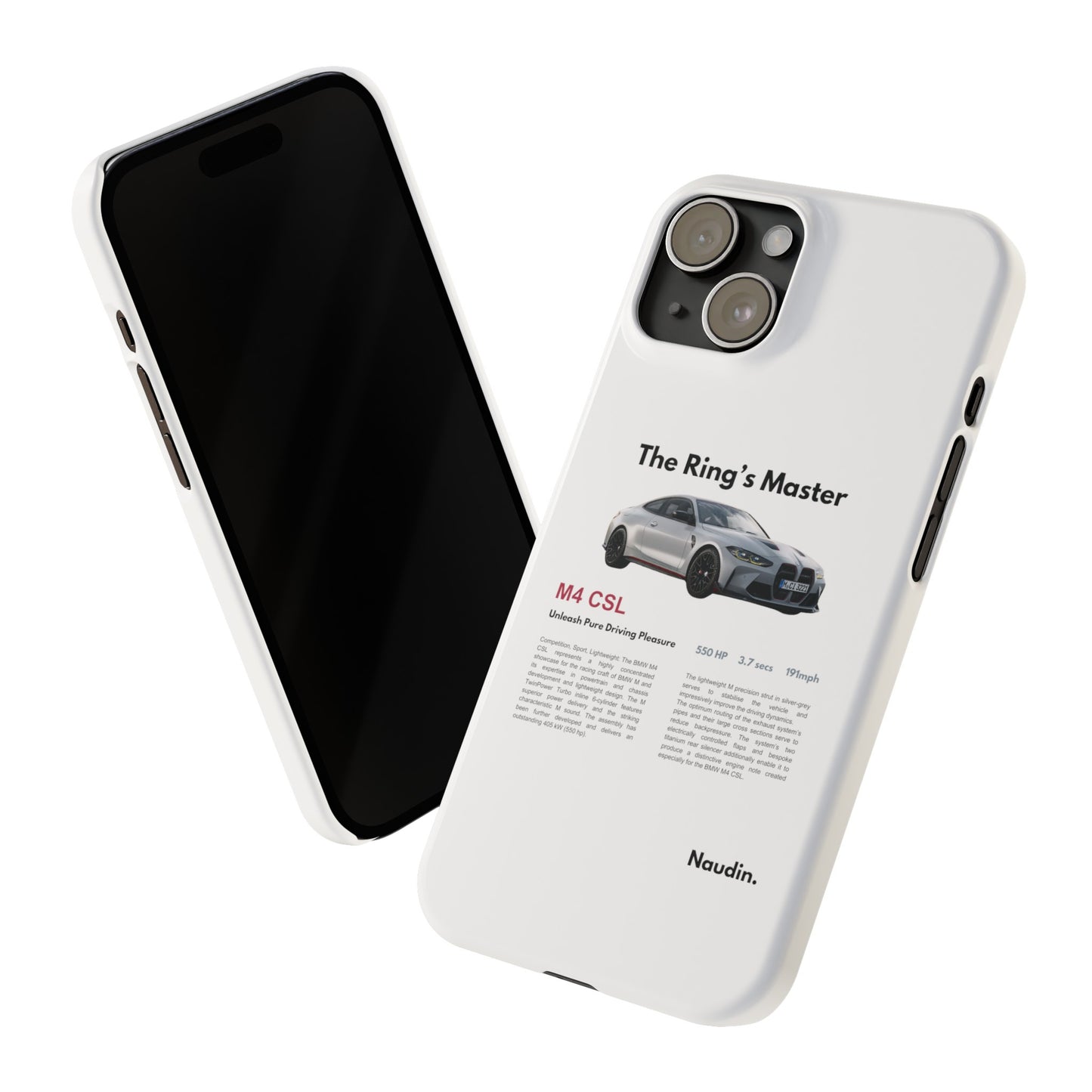 BMW M4 CSL | The Ring's Master | iPhone hoesje