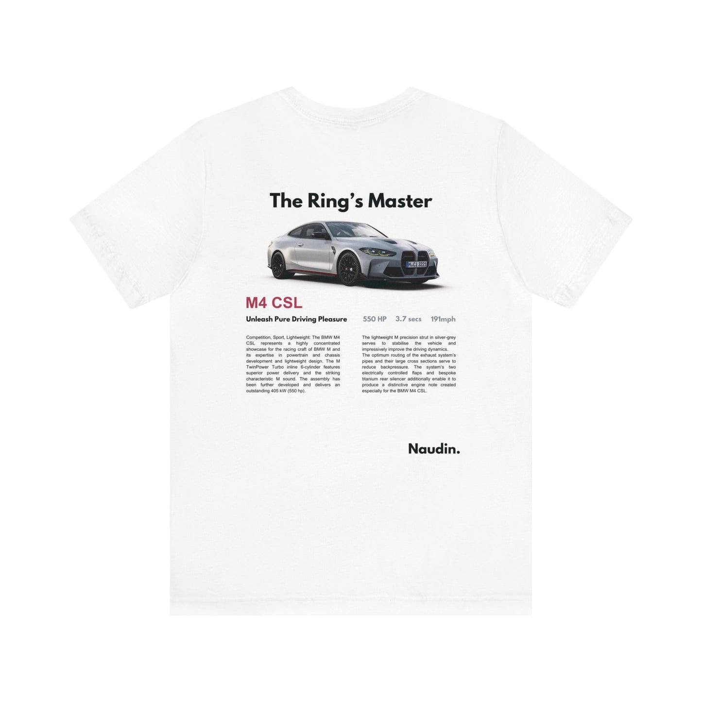 BMW M4 CSL | The Ring's Master | T-shirt