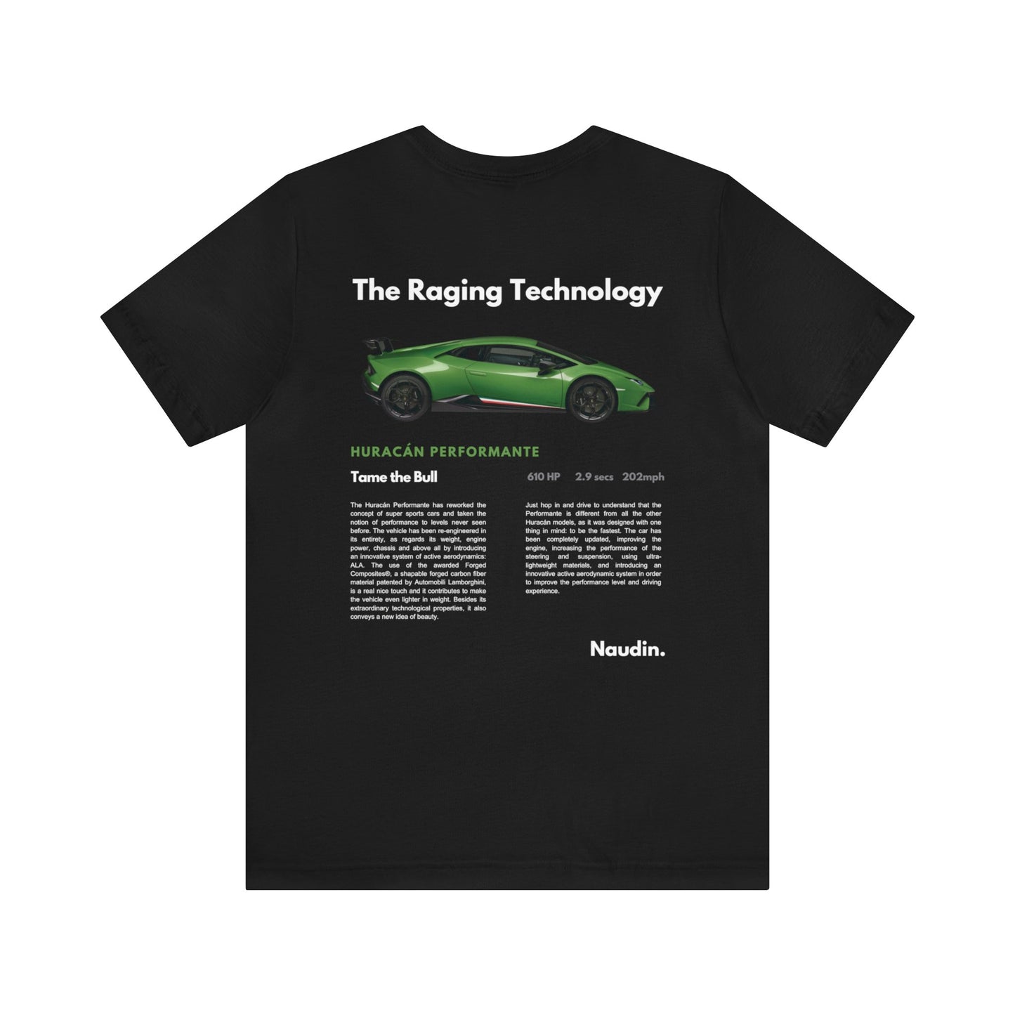 Lamborghini Huracan Performante | The Raging Technology | T-shirt