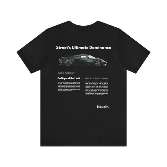 Koenigsegg Jesko Absolut | Street's Ultimate Dominance | T-shirt