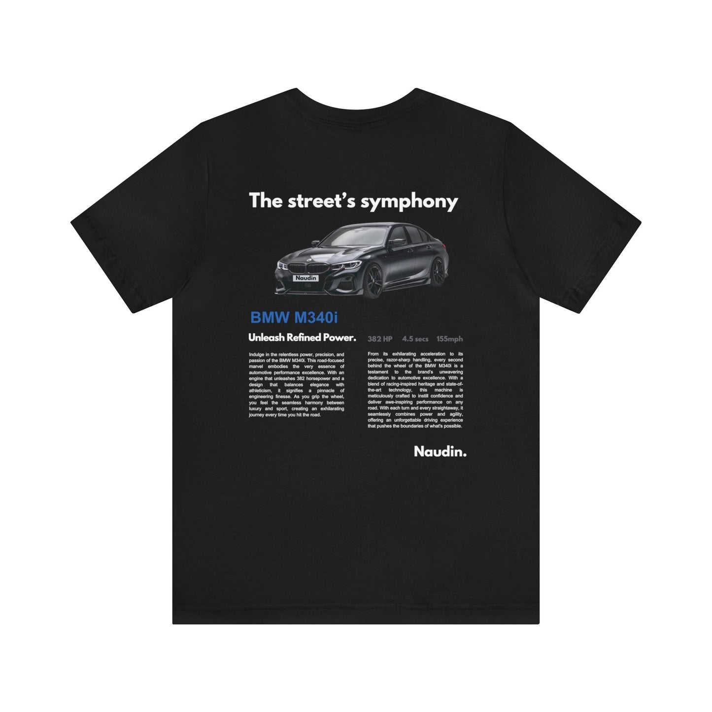 BMW M340i | The street's symphony | T-shirt